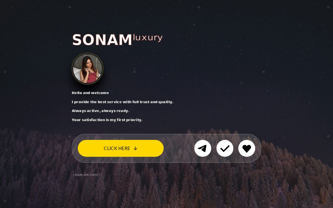 Carrd profile picture for @sonam